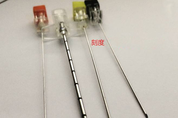 金屬管穿刺針刻度激光旋轉打標工藝 金屬管穿刺針刻度激光旋轉打標工藝