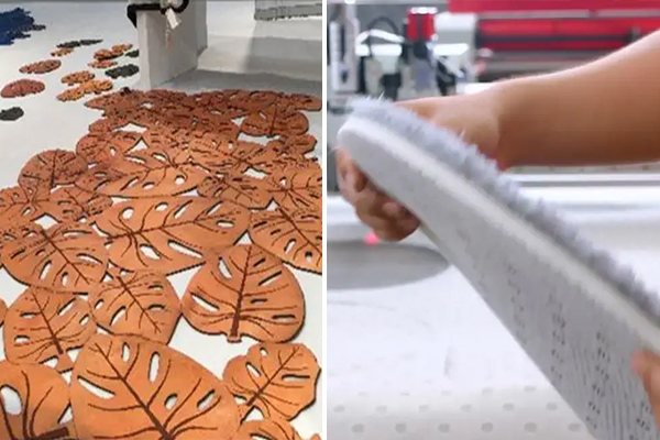 地毯激光切割雕刻設備——地毯激光切割機 地毯激光切割雕刻設備——地毯激光切割機