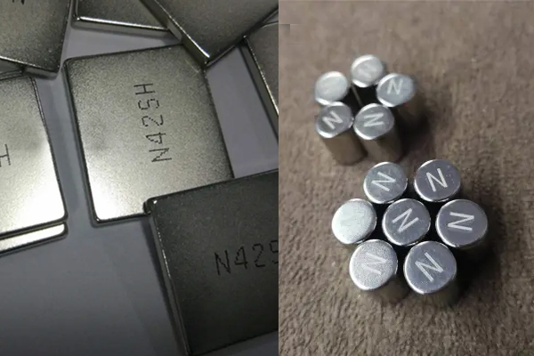 磁性(永磁)材料激光打標鐳雕工藝 磁性(永磁)材料激光打標鐳雕工藝