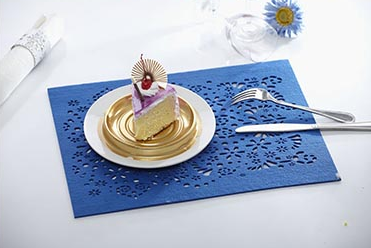 激光雕刻毛氈杯墊，日常家居好幫手