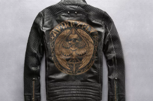 激光打標(biāo)皮夾克，帥氣與保暖共存