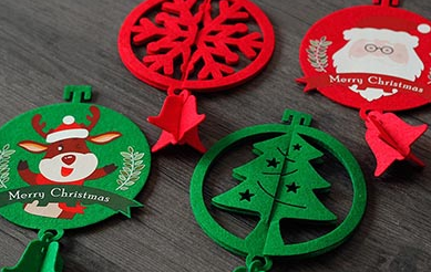 激光雕刻圣誕裝飾品，這個圣誕節與眾不同