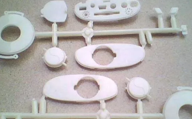 激光切割水口，精度高，效率快