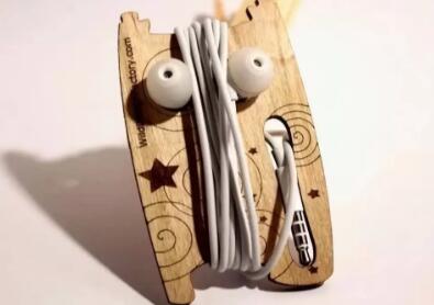 激光切割耳機(jī)繞線器，收納從未如此簡(jiǎn)單