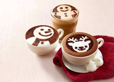 激光切割印花模板-咖啡拉花工藝的新革命！