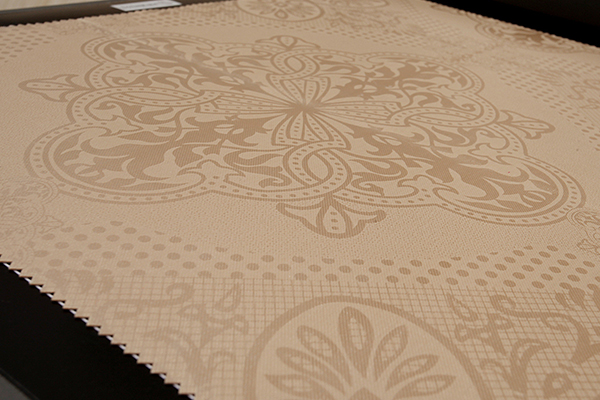 墻紙激光雕花機，開啟壁紙墻布印花燒花工藝新變革